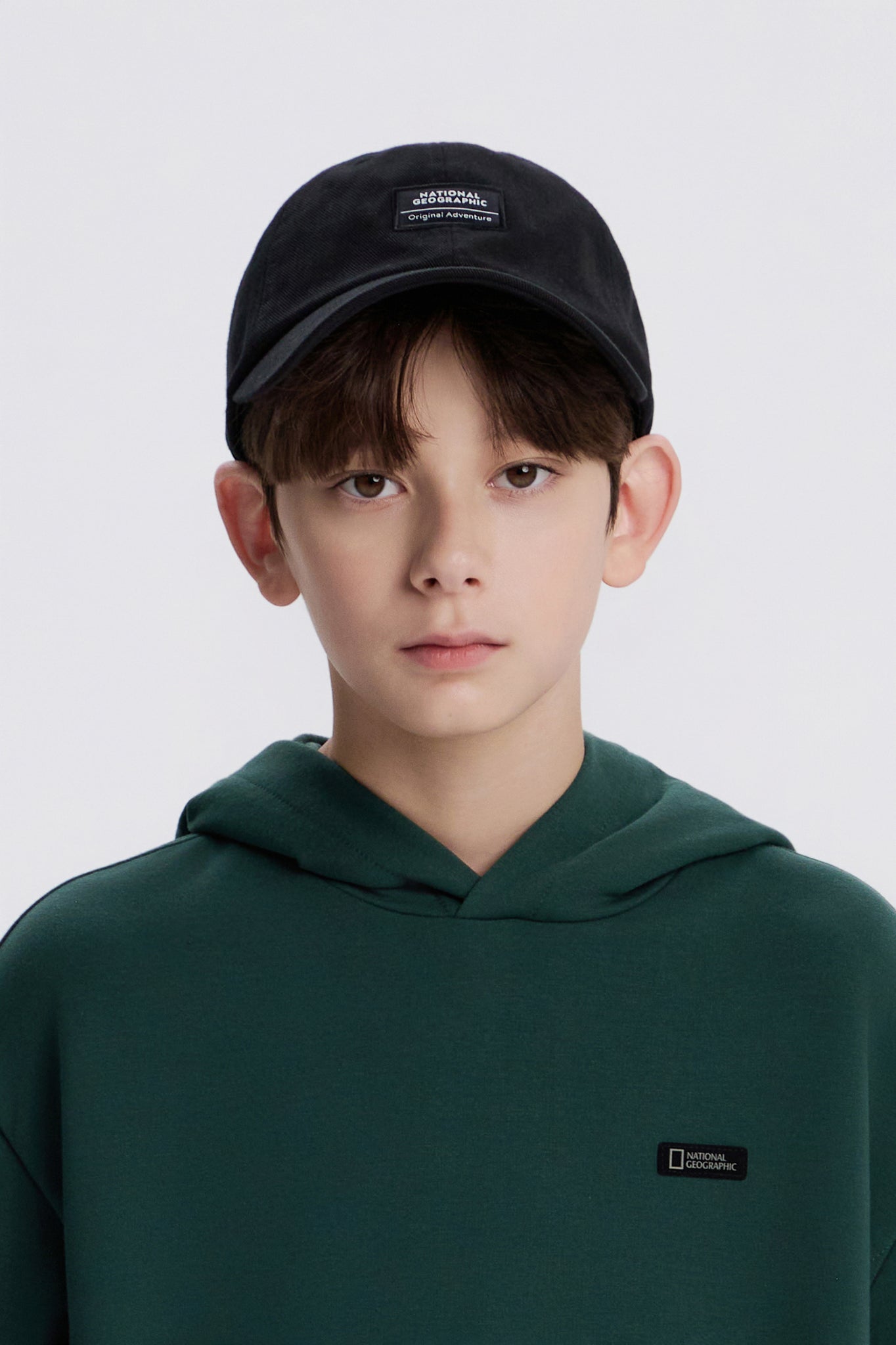 KIDS BASIC LOGO CAP- BLACK