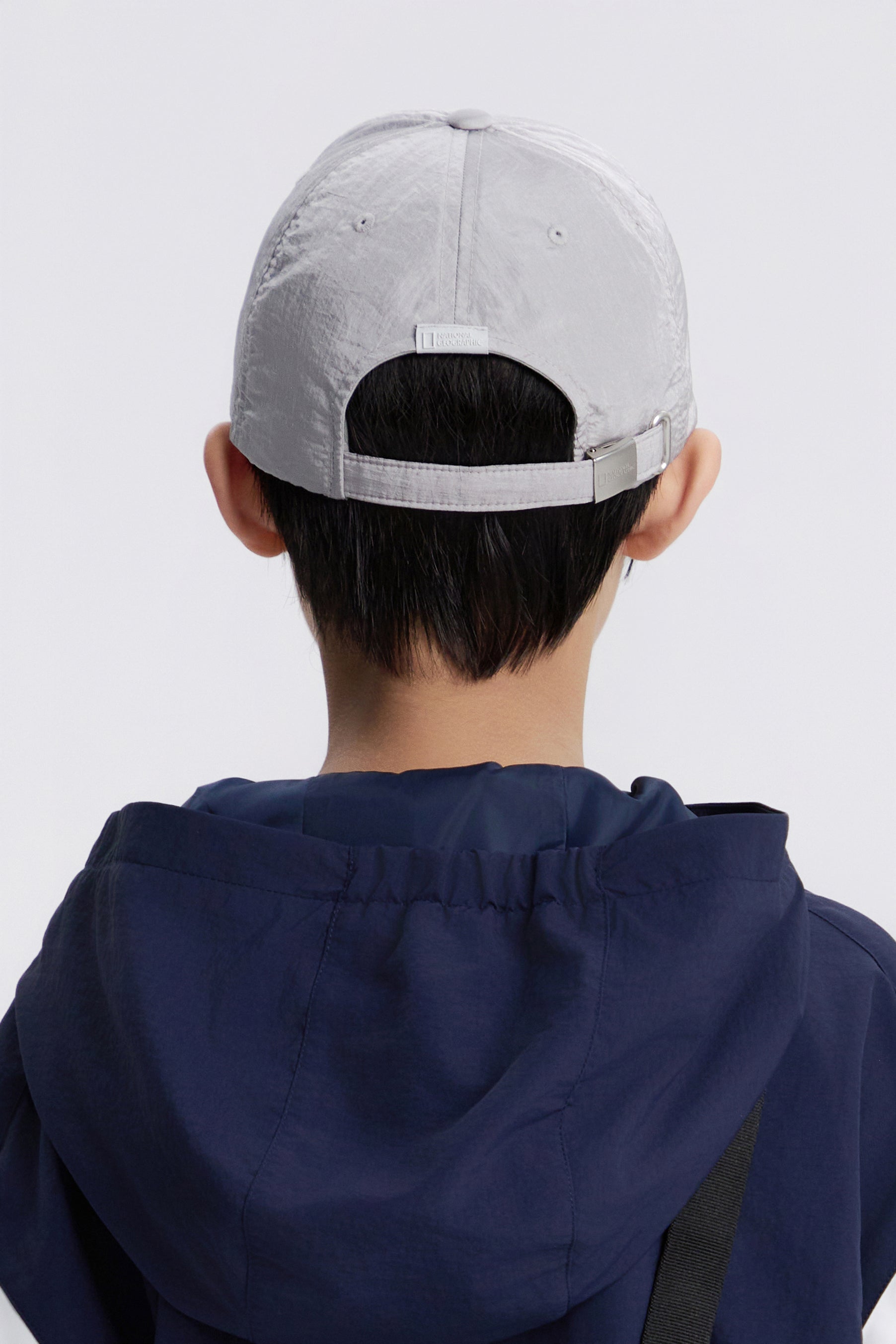 Kids Lightweight Logo Cap- Grey