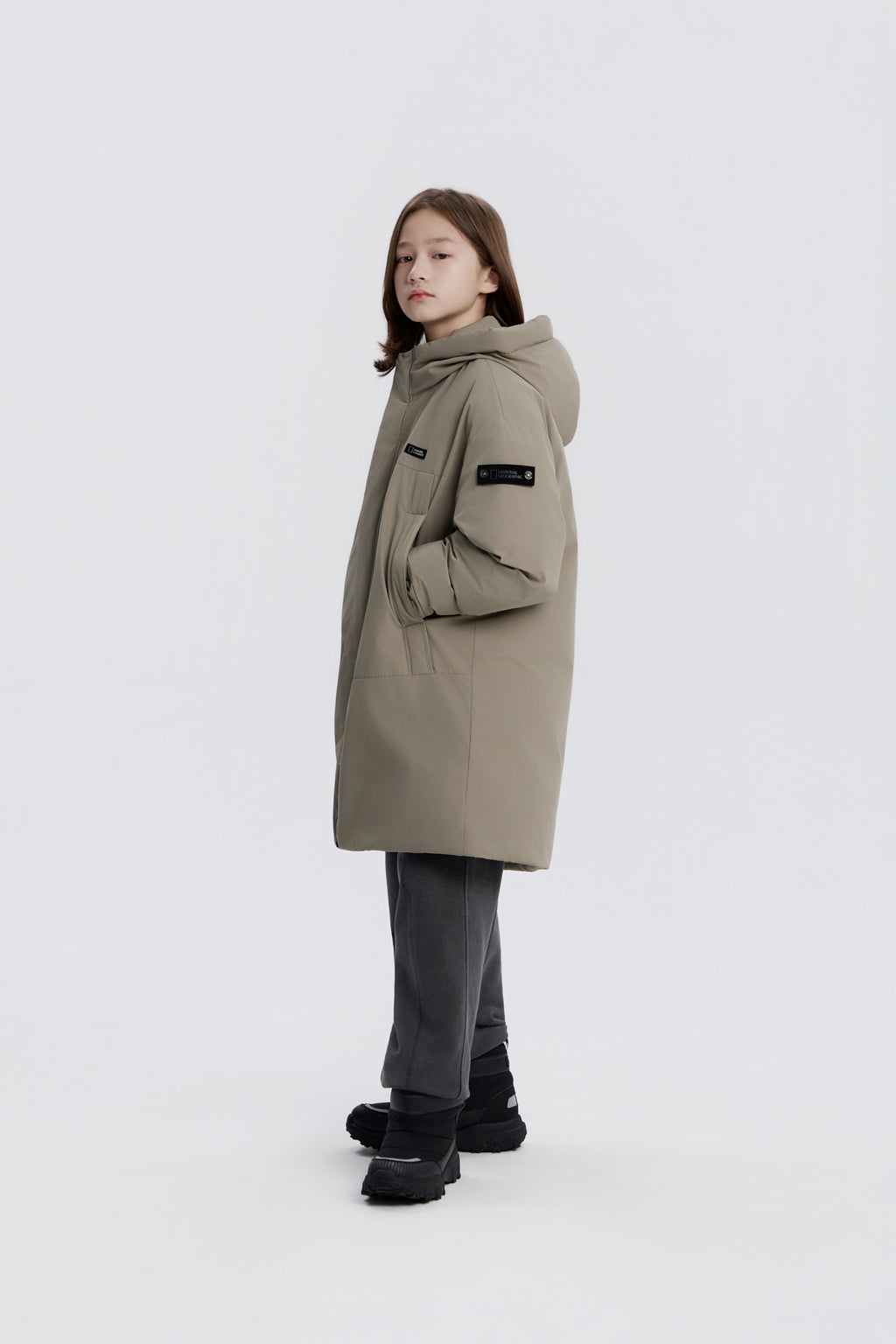 Kids Adventure Monster Parka Muscovy Down Jacket