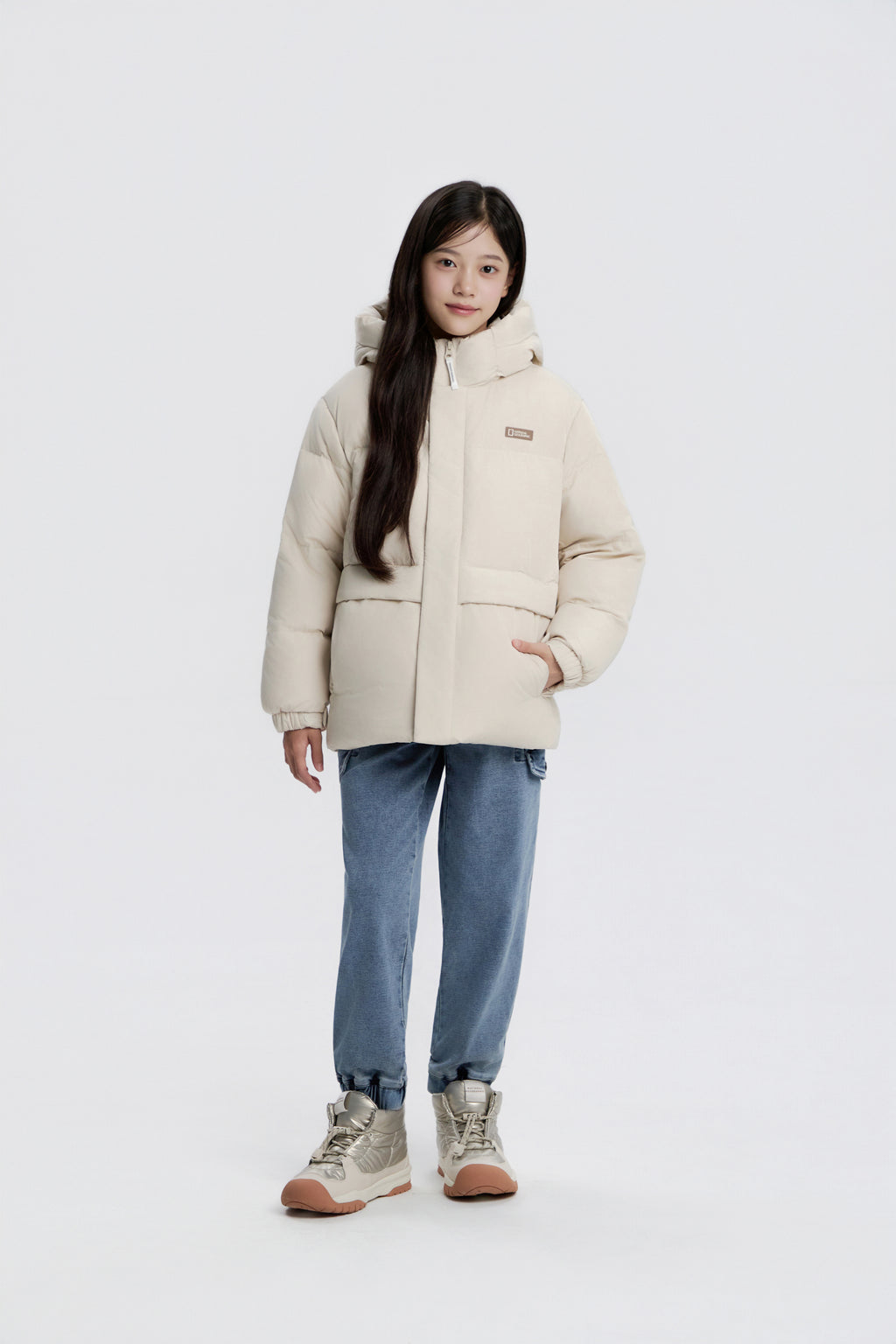 Kids Caiman Short Duck Down Puffer Jacket