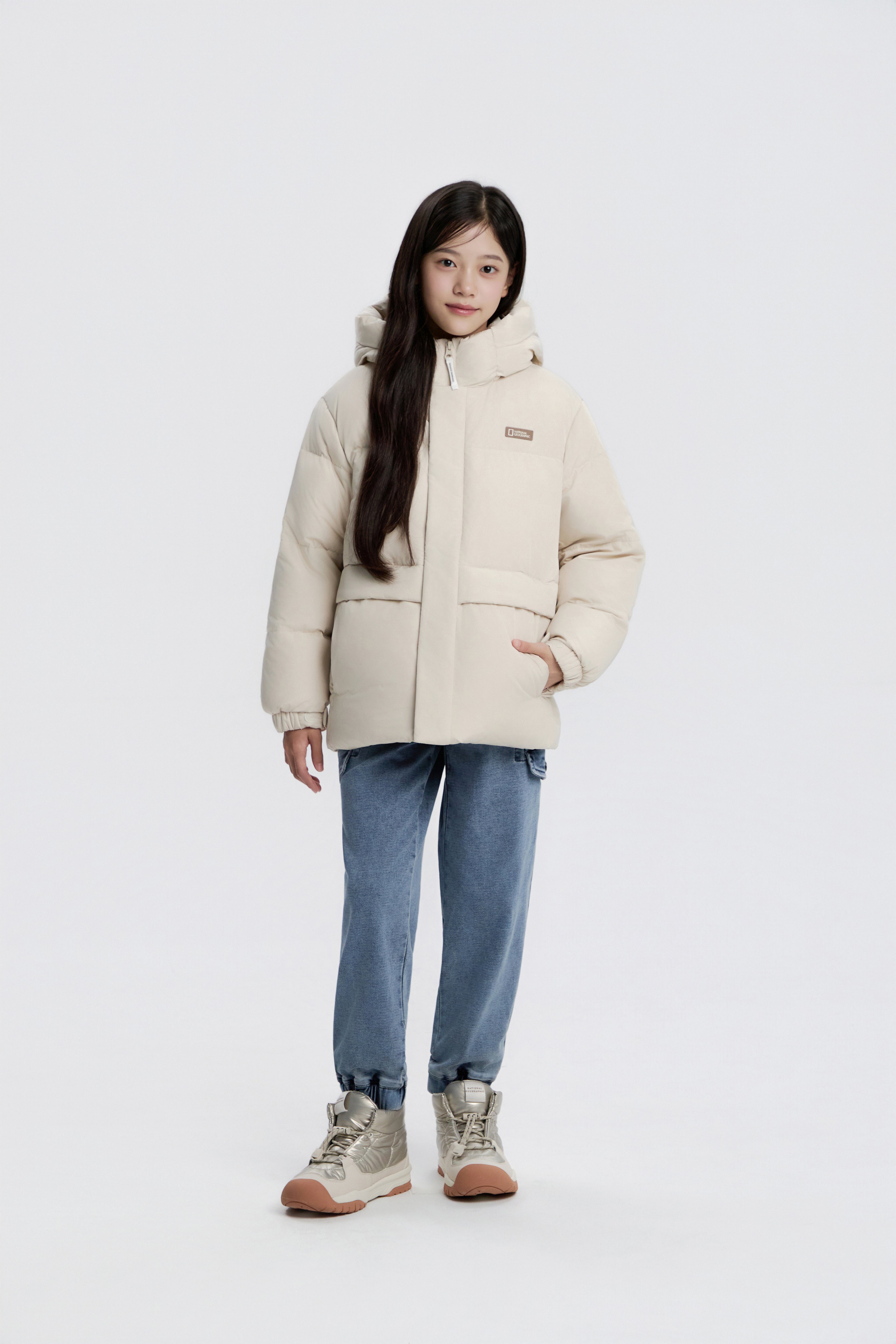 Kids Caiman Short Duck Down Puffer Jacket