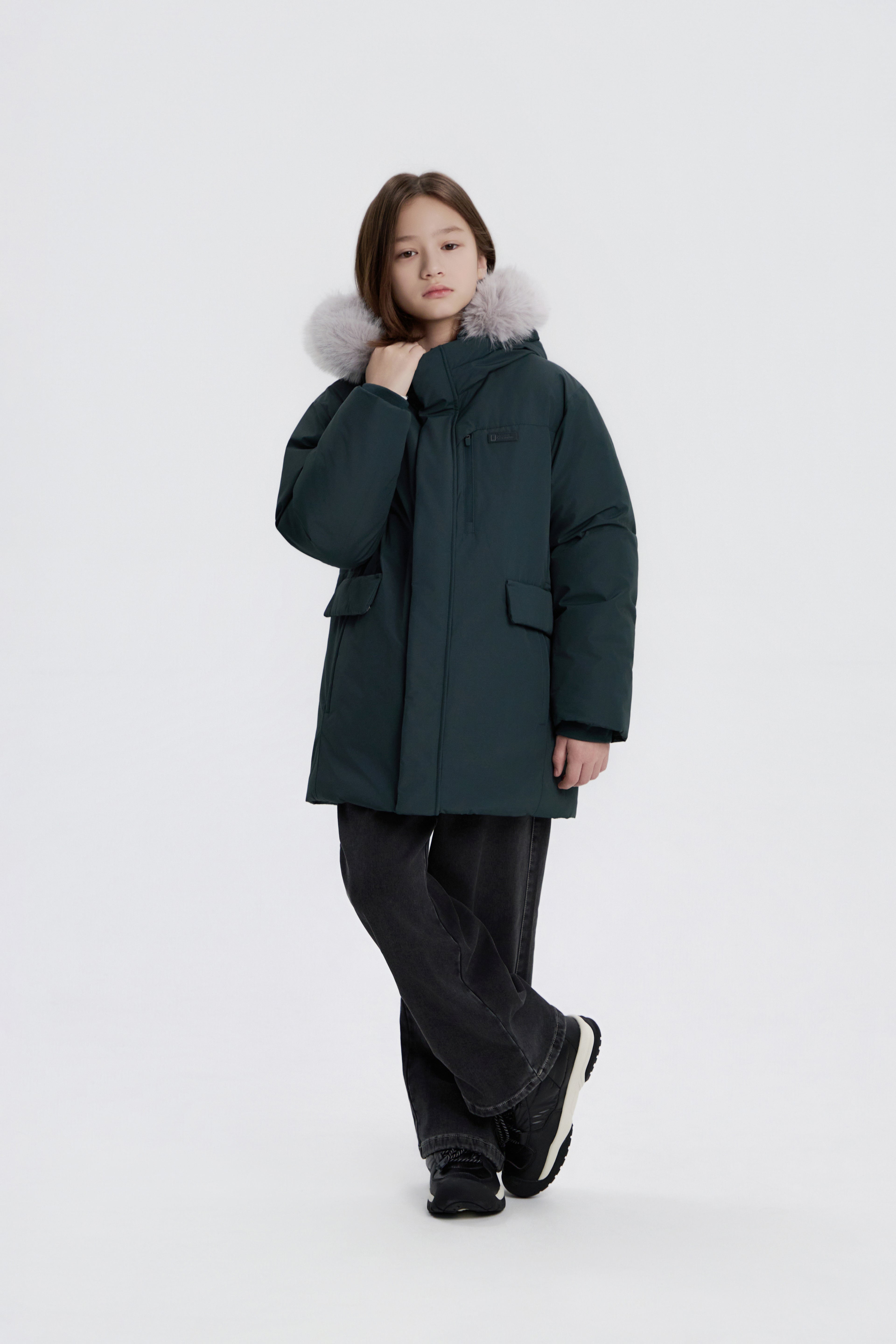 Kids Beluga Mid Down Jacket