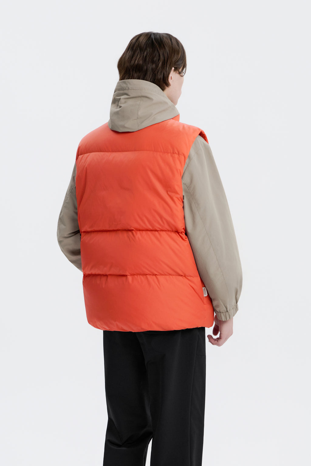 Unisex Eira High-Neck Puffer Goose Down Vest