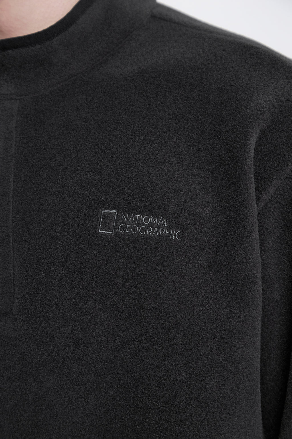 Unisex [Polartec] Naos Half-Zip Sweatshirt- Black