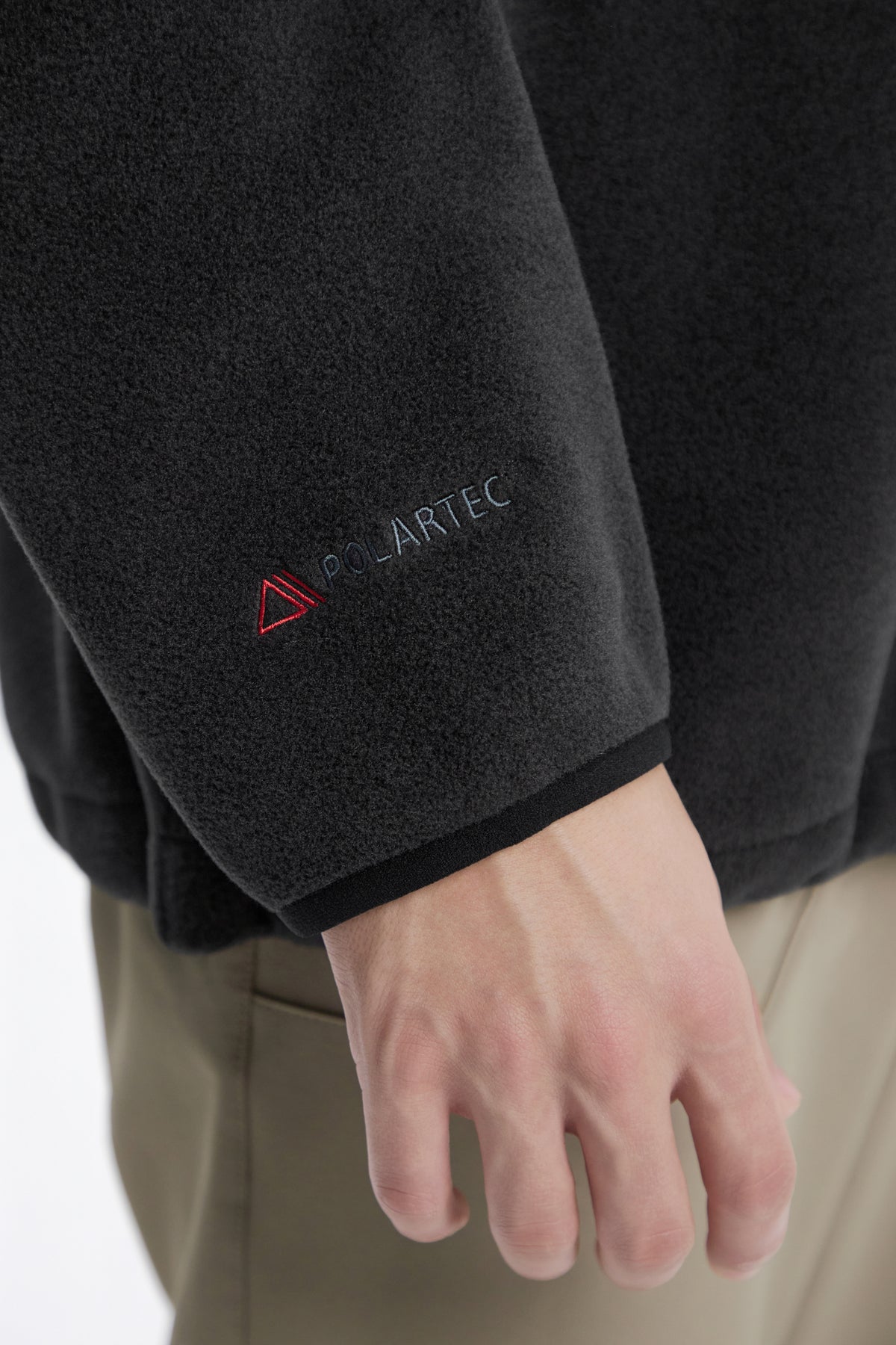 Unisex [Polartec] Naos Half-Zip Sweatshirt- Black