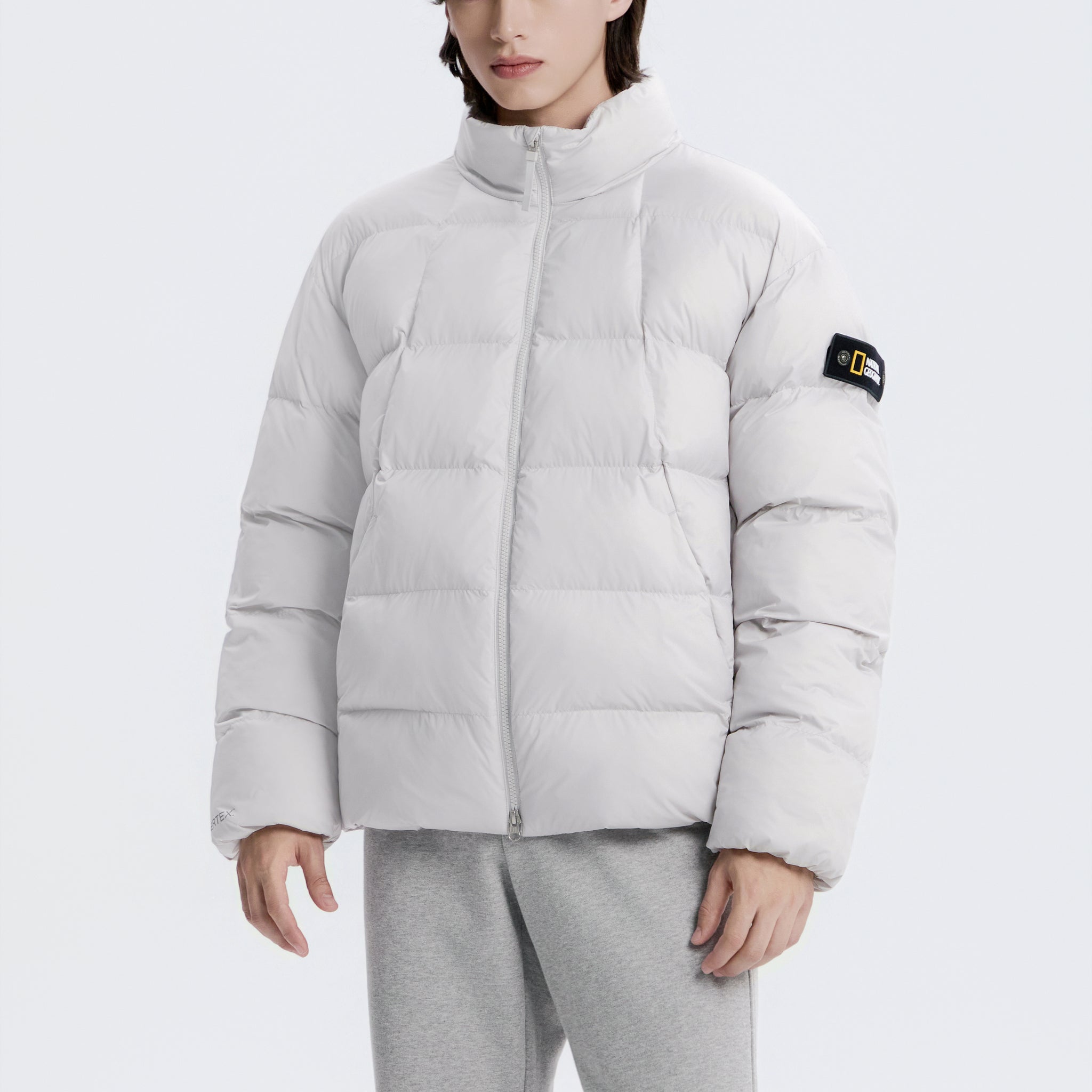 UNISEX AUROCHS PUFFER JACKET-L/GREY