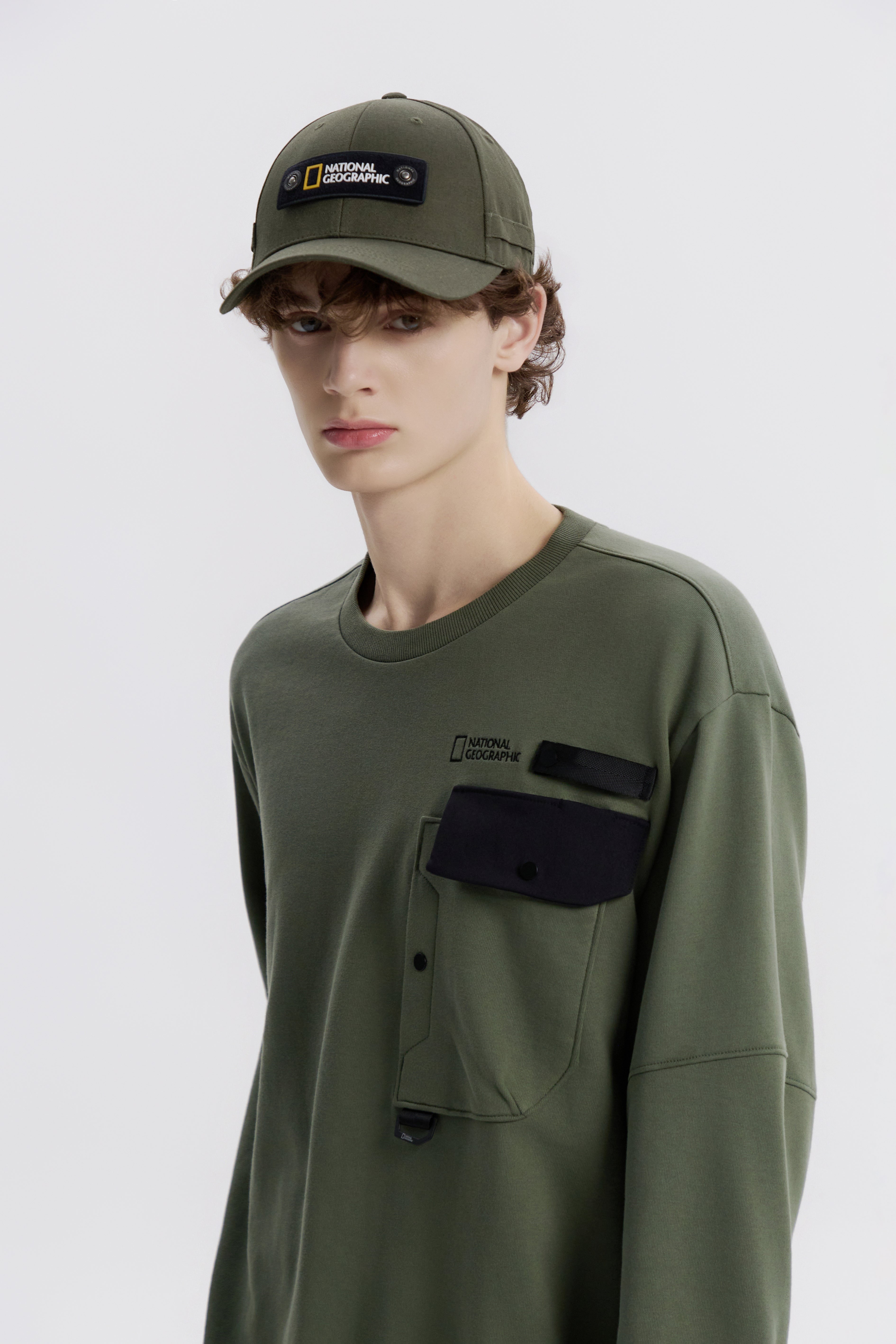 Unisex Engineered Ball Cap- Khaki Green