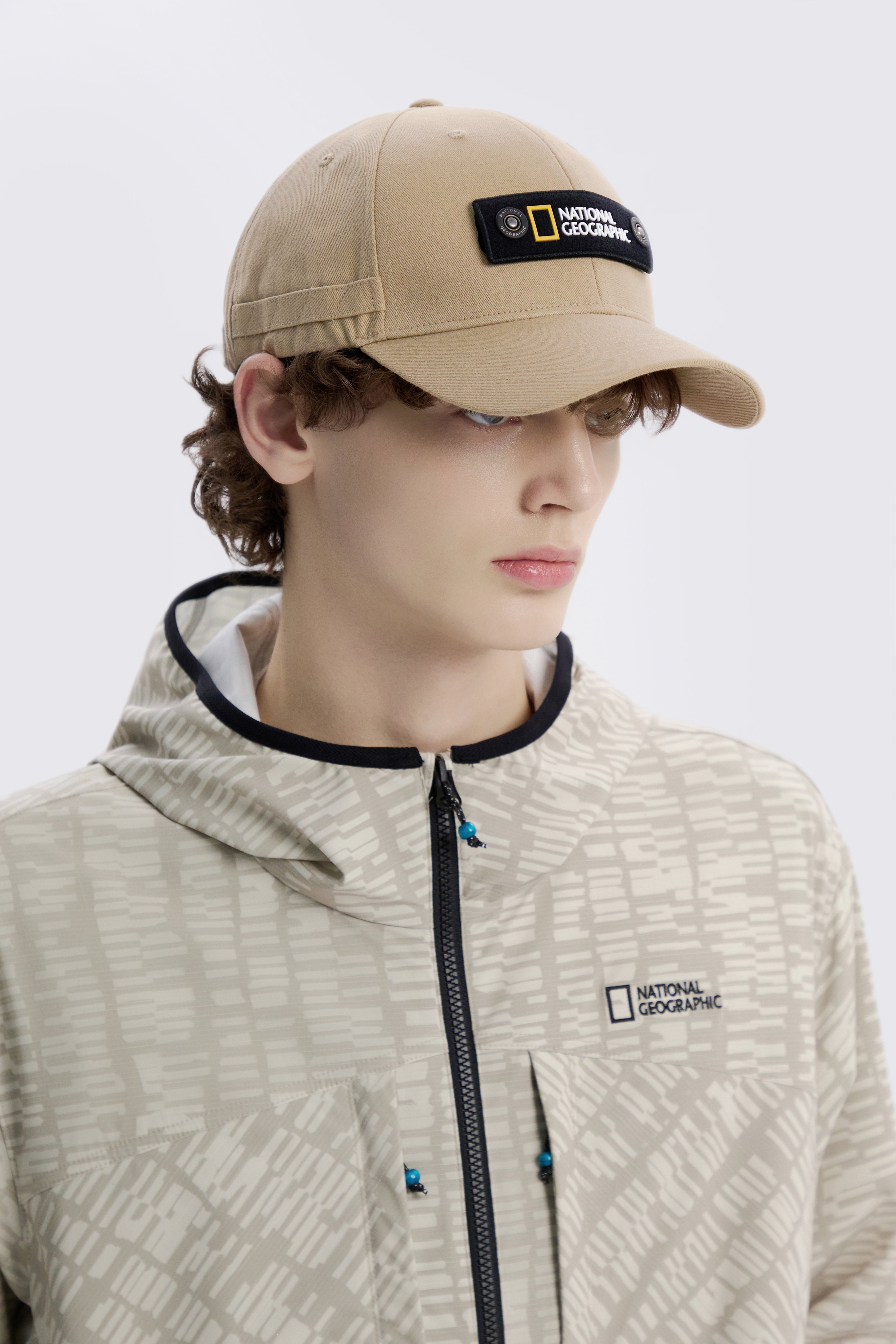 Unisex Engineered Ball Cap- Beige