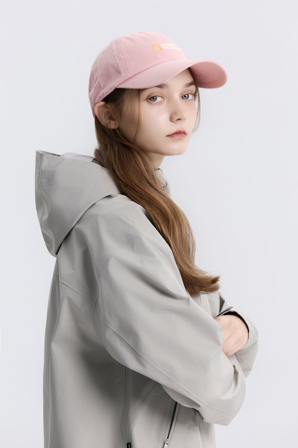 Women's Small Logo Cap- Pink