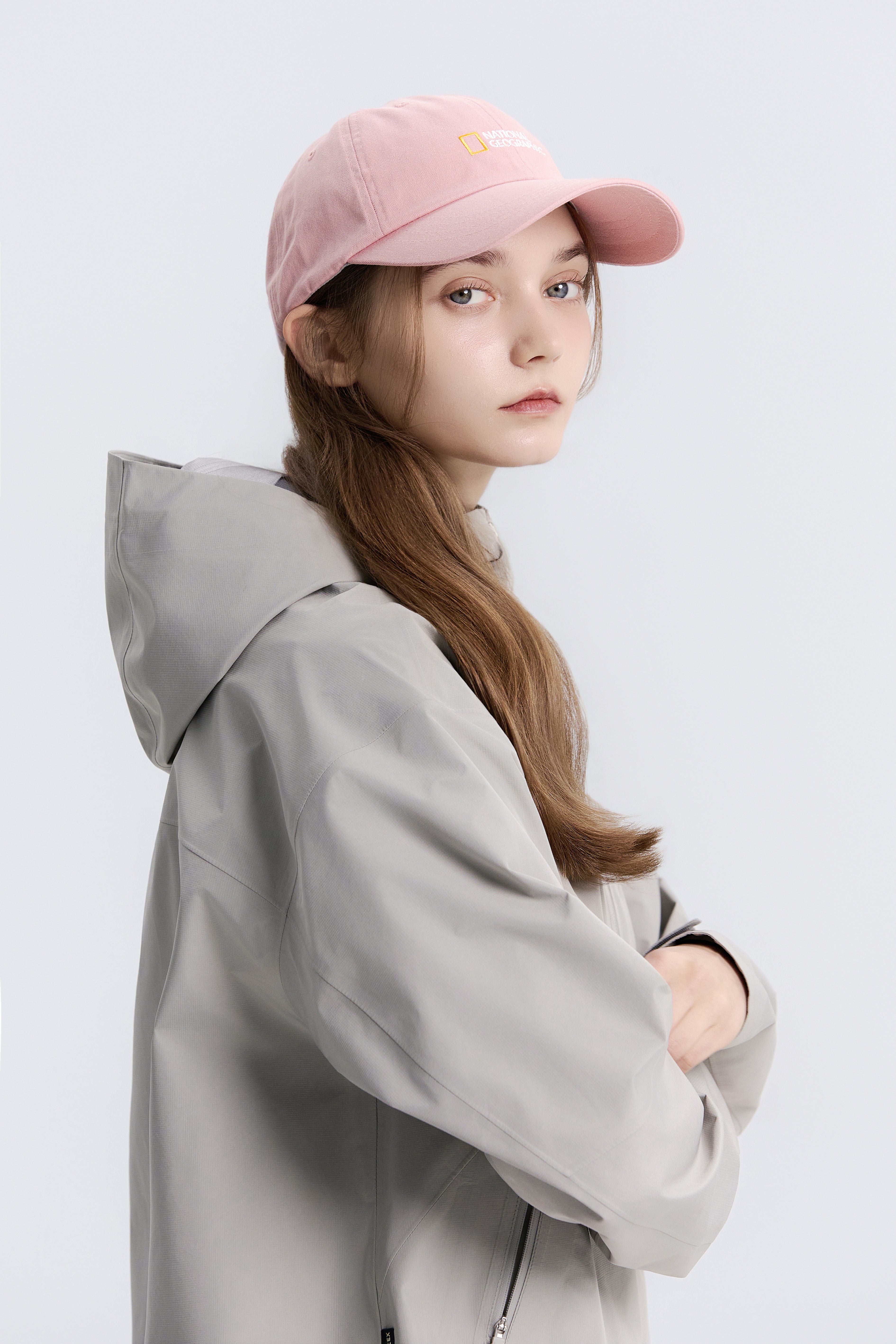 Women's Small Logo Cap- Pink
