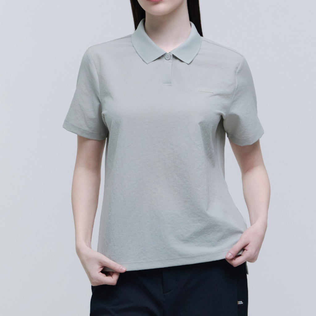 Women'S Micro Airdot Basic Fit Collar Tee